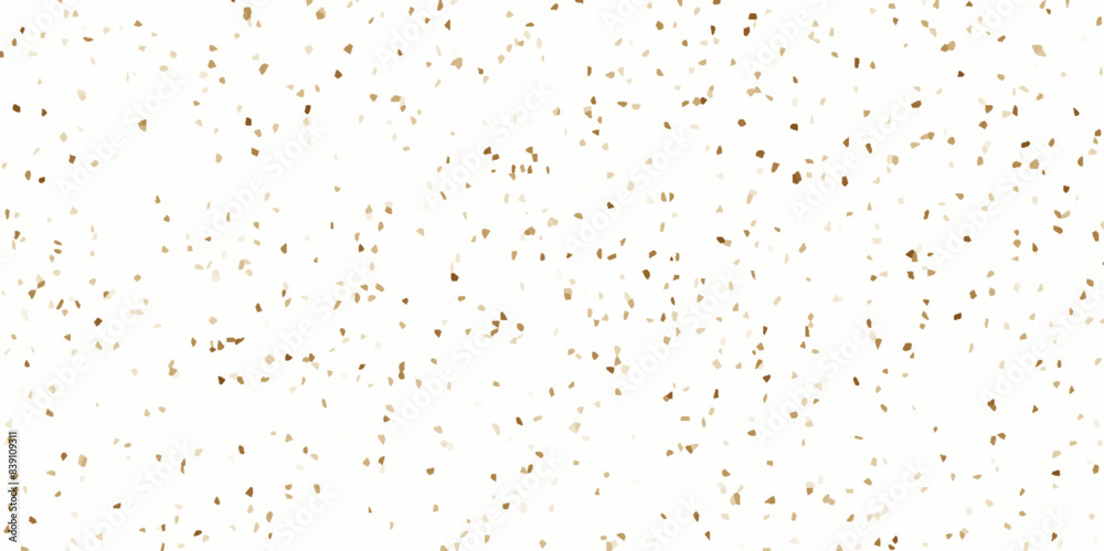 Abstract design with white paper texture background and terrazzo ...