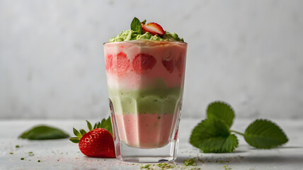 Poster - matcha strawberry