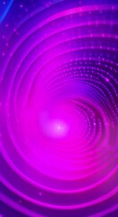 Wall Mural - a colorful spiral of light and dark blue and purple the spiral is made up of many small dots vertica