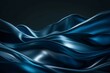 © Werckmeister - a abstract dark blue waves background, black background, glass texture
