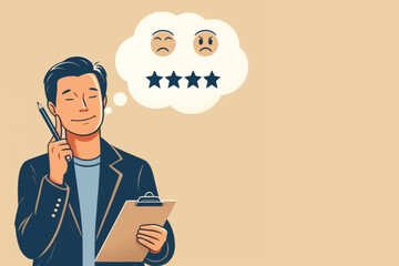 customer satisfaction by giving star value to service