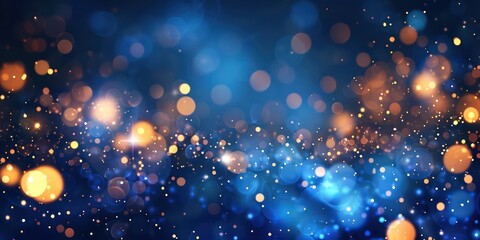 An elegant defocused lights background with sparkling bokeh effects, perfect for adding a touch of glamour and sophistication to designs.