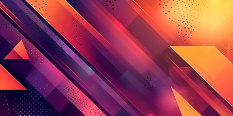 Poster - a colorful abstract background with a variety of shapes and colors
