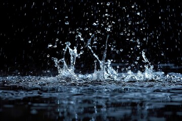 Wall Mural - rain backgrounds outdoors nature.
