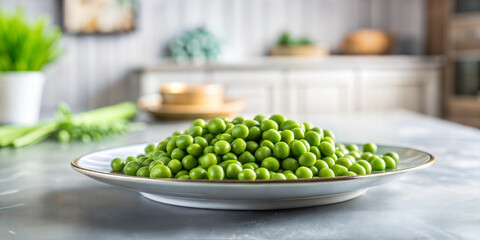 Wall Mural - Fresh Peas popular vegetable rich in various nutrients