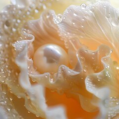 close up of a pearl