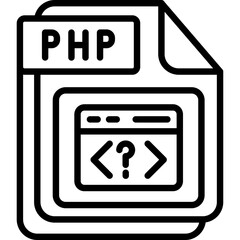 Canvas Print - PHP Icon