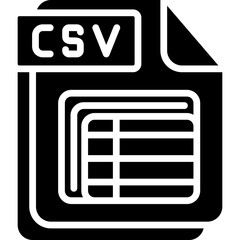 Sticker - CSV Icon