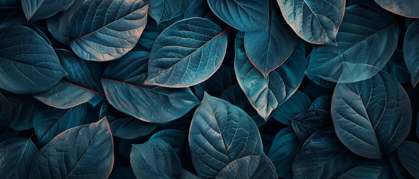 Seamless leaf background image