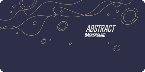 Poster - poster with geometric shapes. vector illustration in minimal flat style. abstract background.