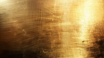 Poster - Shiny gold texture with beautiful irregular patterns, perfect for background, design projects, or luxurious themes.