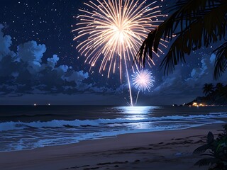 Nightly fireworks and beaches