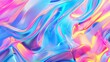 © Bijac - vibrant holographic 80s 90s 2000s style abstract background with neon colors and psychedelic metallic texture modern retro futurism