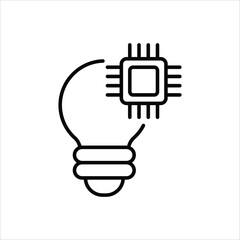 Wall Mural - Innovation vector icon