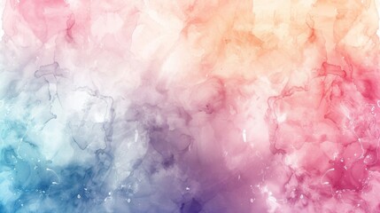 Aufkleber - An abstract watercolor background with soft, blended hues in pastel colors, creating a calm and artistic feel