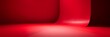 © AlfaSmart - Minimalistic red studio scene
