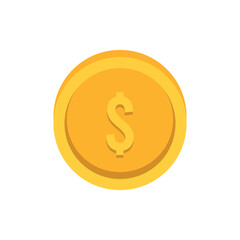 Poster - icon coin vector illustration