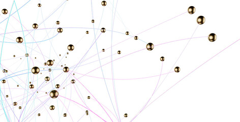 Poster - Abstract network of physical devices on the Internet using a network connection