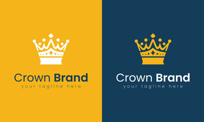 Poster - Crown logo design for your brand and graphic needs.