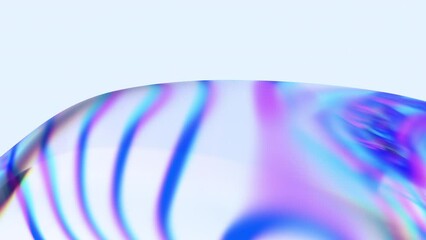 Poster - Abstract animation, soft colorful background, 4k seamless looped video, 3d render