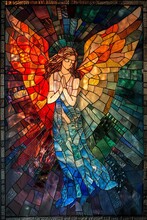 Angel of the Arts 天使 ステンドグラス グラスマスターズ Angel of the Arts 天使 ステンドグラス グラスマスターズ
