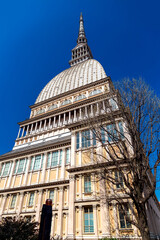 Wall Mural - The Mole Antonelliana, a major landmark building in Turin, Italy