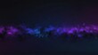© sanstudio - Abstract dark purple wave background. Dark abstract background with shining waves. Shiny moving lines design element. Modern blue purple gradient flowing wave lines.
