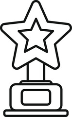 Poster - Representing achieving victory and being recognized as the best