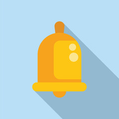 Poster - Simple cartoon bell is making noise, possibly signaling an alert on a mobile phone