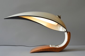 Aufkleber - Stylish modern desk lamp.