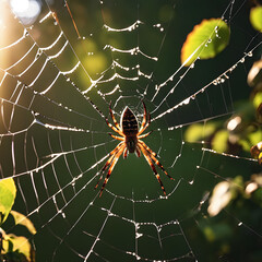 spider on web