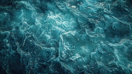 Canvas Print - Ocean water texture