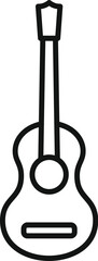 Sticker - Delivering a simple depiction of a musical instrument