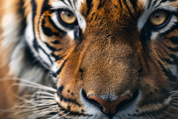 portrait of a bengal tiger