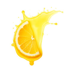 lemon juice splash