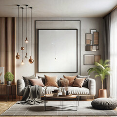 Living room interior design 