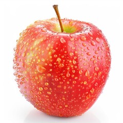 Wall Mural - Apple isolated on white background  