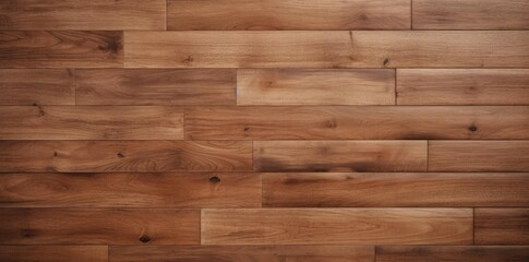 Canvas Print - wood floor texture in a room with wooden planks