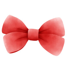 Wall Mural - Red Coquette Bow