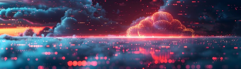 Poster - e commerce cloud platform with backend interface for streamlined digital