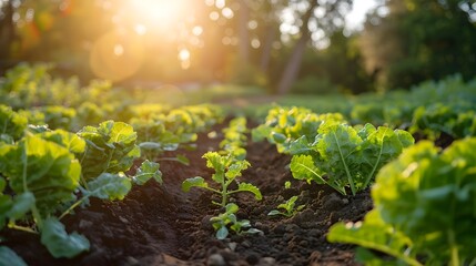 Poster - sustainable organic farm with focus on biodiversity and nature conservation
