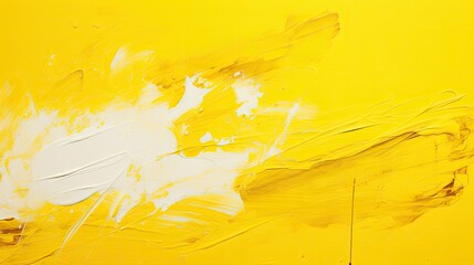 Poster - intense yellow background abstract background