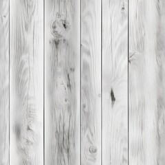 Canvas Print - White wood texture background natural pattern