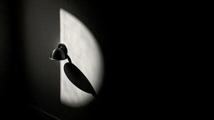 Canvas Print - wall keyhole with light