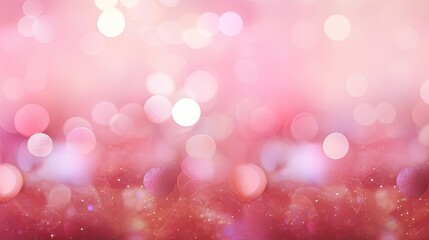 Wall Mural - gradient pink bokeh background