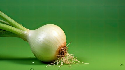 Poster - background raw onion isolated