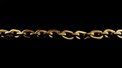 Wall Mural - velvet golden chain