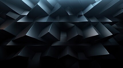 Wall Mural - shades dark geometric background
