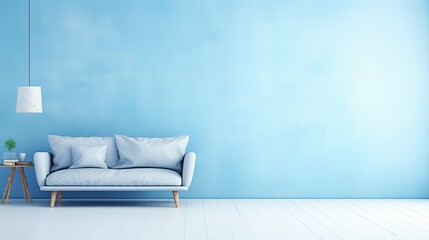 Wall Mural - interest light blue studio background