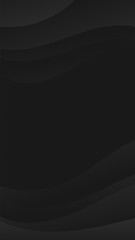 Captivating vertical gradient wave backdrop featuring a smooth black gradient, crafting a striking website or print foundation with a modern, dynamic aesthetic